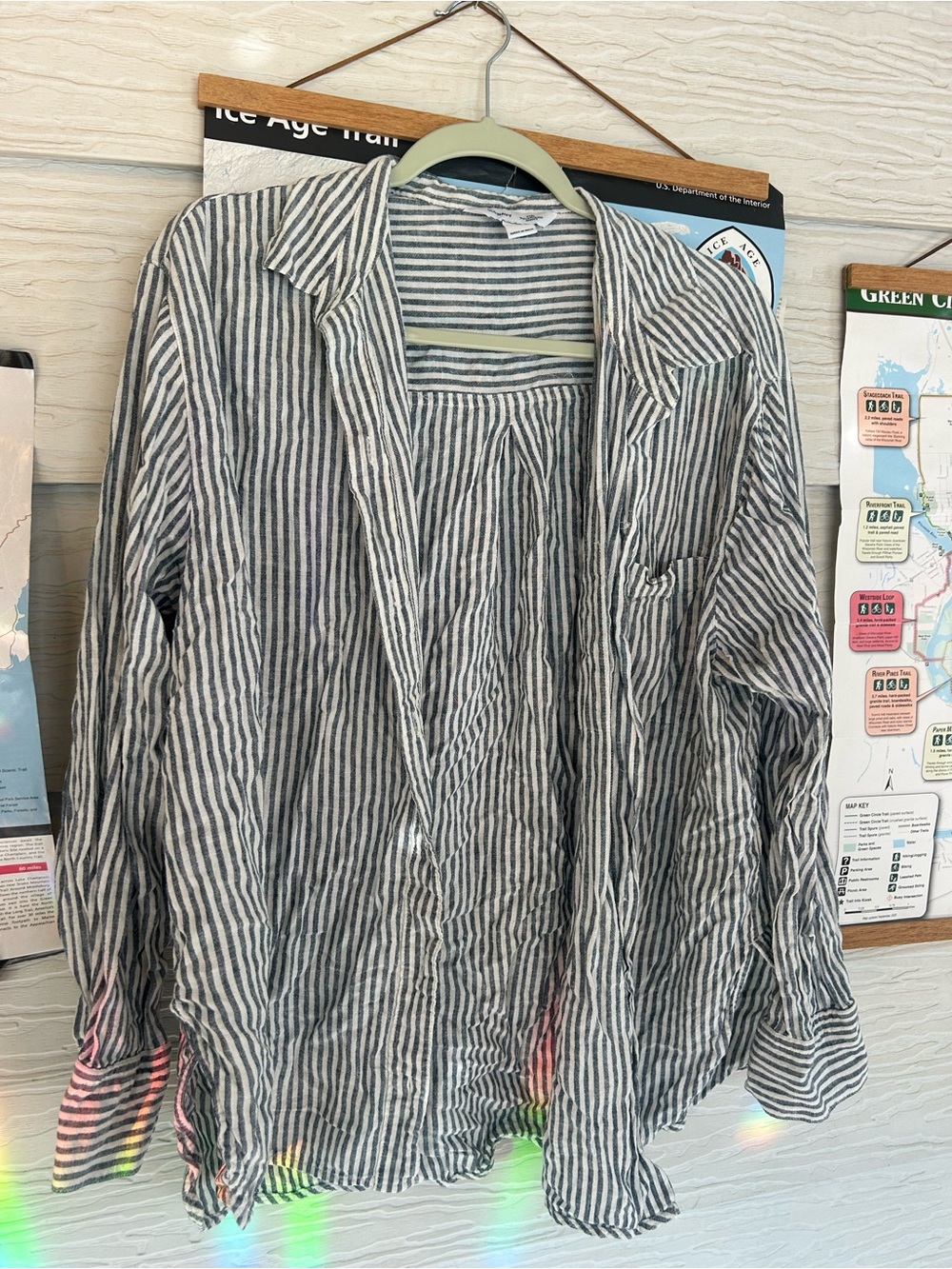 Old Navy striped shirt